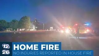 Edgefield crews battle house fire on Old Chappell Ferry Road