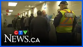 Edmontonians upset about long waits at polling stations