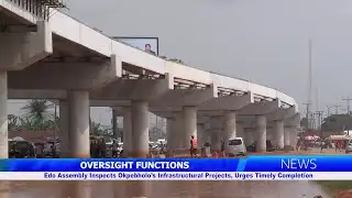 Edo Assembly Inspects Okpebholo’s Infrastructural Projects, Urges Timely Completion
