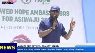 Edo Deputy Gov. Debunks Alleged Rift Between him and Gov. Okpebholo, Pledges Loyalty