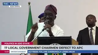 Edo Politics: 17 Local Government Chairmen Defect To APC