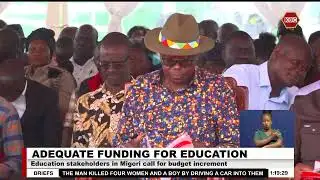 Education stakeholders in Migori call for budget increment
