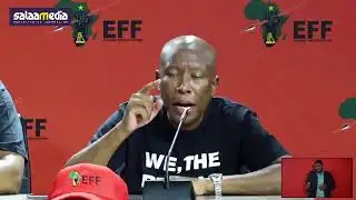 EFF Leader Julius Malema Addressees the Media #EFFPresser