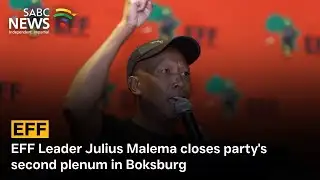 EFF Leader Julius Malema closes party