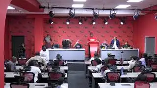 EFF President Julius Malema addresses the Media