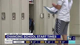 Effort renewed to push back high school start times in Nevada