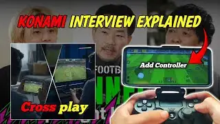 eFootball Official Interview Explained 🔥 Controller Support, Master League & Crossplay News