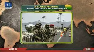 Egypt Criticises US For Withholding Aid |Network Africa|