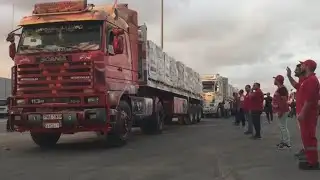 Egyptian Red Cross sends aid to Gaza