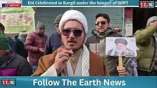 Eid Celebrated in Kargil under the banner of IKMT