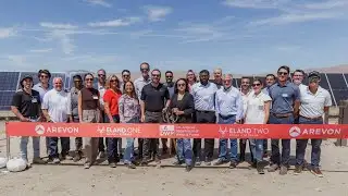 Eland Solar-plus-Storage Project Ribbon-Cutting | Arevon