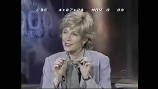 Election Night 2000 - CBS News - 5 a.m. (E)