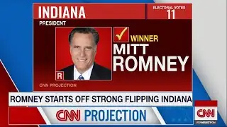 Election Night 2012: Barack Obama vs Mitt Romney