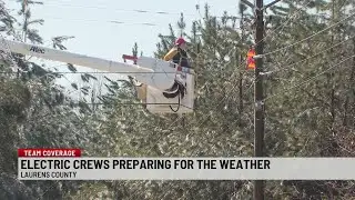 Electric crews preparing for winter weather