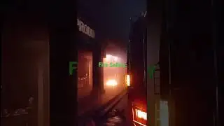 Electric Hazard at Fire Emergency #hazard #fireworks#safety#fireextinguishers #firetruck