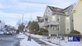 Electrical malfunction causes Springfield home fire on Cortland Street