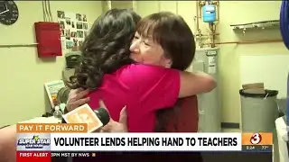 Elementary school volunteer at Imagine School in Mesa wins Pay It Forward award