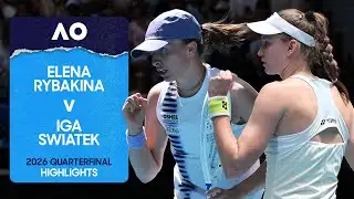 Elena Rybakina v Iga Swiatek Highlights | Australian Open 2026 Quarterfinal