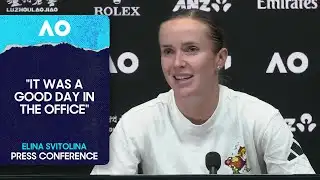 Elina Svitolina Press Conference | Australian Open 2026 Quarterfinal