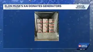 Elon Musk donates generators to Mississippi