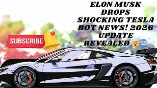 ELON MUSK DROPS SHOCKING TESLA BOT NEWS! 2026 UPDATE REVEALED 🤯🤖