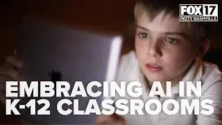 Embracing AI in K 12 classrooms
