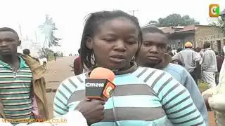 Embu residents set GK vehicle on fire