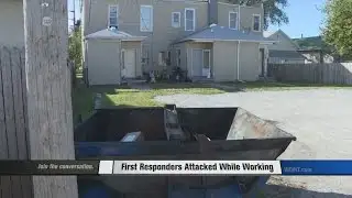 Emergency Crews Pelted With Rocks