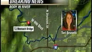 Emergency Crews recovering body from Spokane River