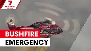 Emergency warnings issued for multiple Australian bushfires | 7NEWS