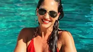 Emily Compagno Stuns Wearing String Bikini in Sunkissed