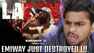 EMIWAY BANTAI - LAZANUS (Diss Track) REACTION!! 