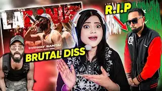 EMIWAY JUST K!LLED LAZARUS! | LAZANUS (DISSTRACK POOJA REACTION!)