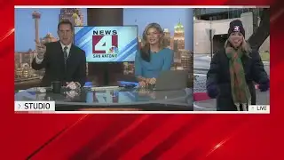 Emma Allen plays the ‘Is it frozen?’ game