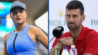 Emma Raducanu faces nervous wait as Novak Djokovic addresses 