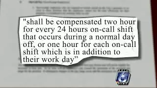 Employees suing city for on-call back-pay