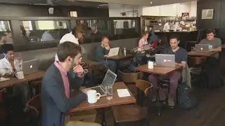 Empty Restaurants By Day Transform Into Busy Co-Working Spaces