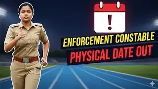 Enforcement constable physical date out #enforcementconstable #physical #upsssclatestnews 