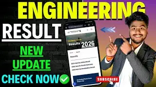Engineering Students Result Alerts 2026 💌| Result Dates 2026 | Sppu Result 2026 | FE Se TE & BE ✅