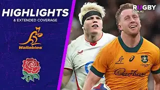 England v Wallabies Extended Coverage | Spring Tour 2025
