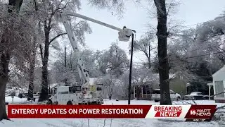 Entergy asks for patience as restoration work continues