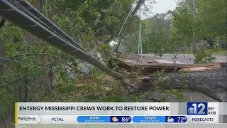 Entergy Mississippi restoring power after high winds cause outages