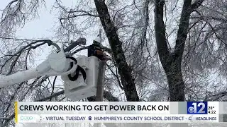 Entergy Mississippi restoring power after winter storm disrupts service