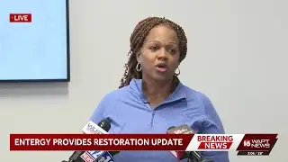 Entergy working as quickly as possible to restore power