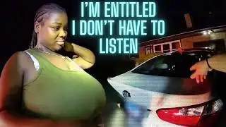 Entitled Driver Thinks She Can Do What She Wants