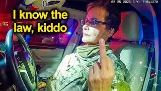 Entitled Military Karen Acts Tough With Cop, Instantly Gets Arrested