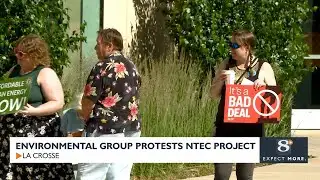 Environmental group protests NTEC project