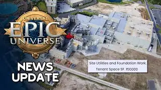 Epic Universe News Update: NEW PERMIT FOR MASSIVE EXPANSION & OTHER PROJECTS