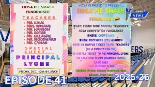 Episode 41 - SMHS Student News - 12/11/25