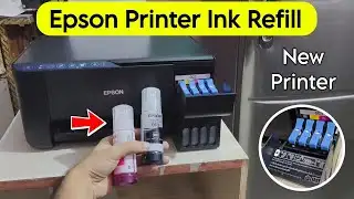 Epson Printer Ink Refill Kaise Kare | How to Refill Epson Printer Ink | Epson Printer Ink Filling